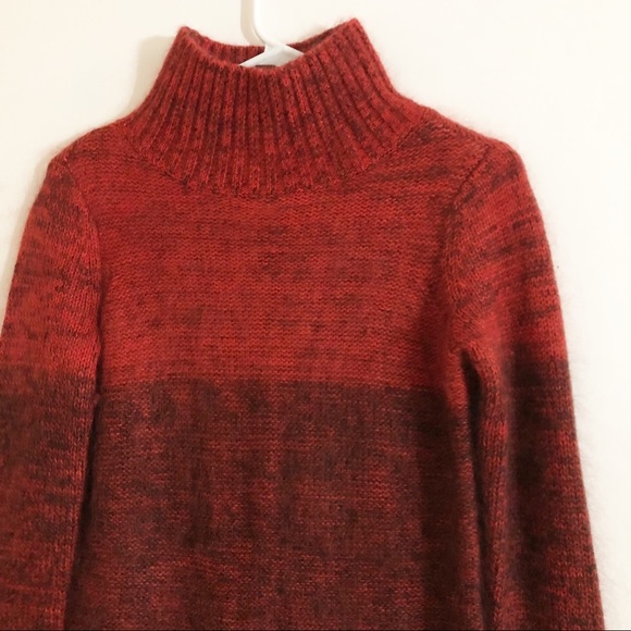 Rag & Bone Melina Sweater Dress fiery red ombre - Picture 3 of 7